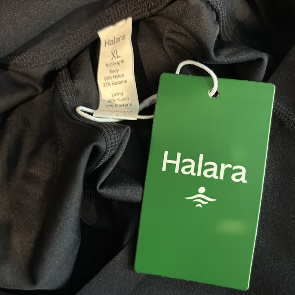 NWT Halara Black Athleisure Play it My Way Leggings Size XL - Picture 7 of 9